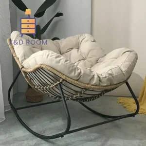X&D Rattan Rocking Chair & Leisure Sofa